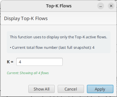 top-k flow